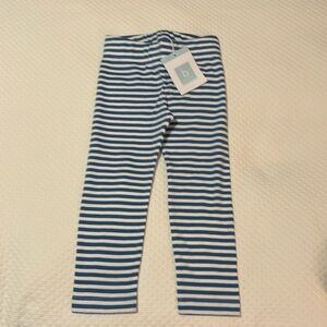 NWT Bella Bliss Blue Striped Knit Pants - unisex